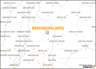map of Ban Khok Phluang
