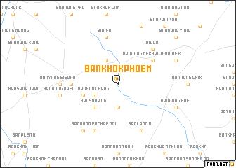 map of Ban Khok Phoem