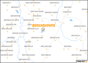 map of Ban Khok Phra