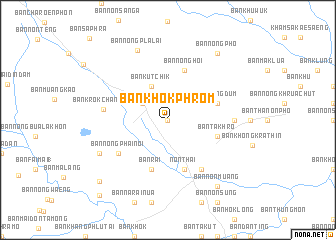 map of Ban Khok Phrom