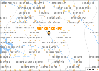 map of Ban Khok Phro