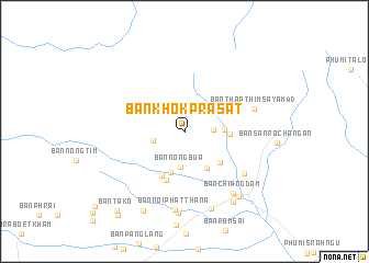 map of Ban Khok Prasat