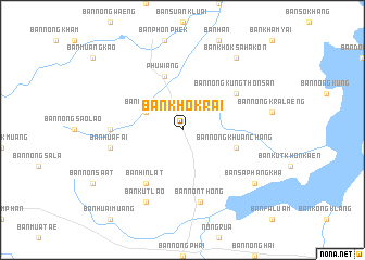 map of Ban Khok Rai