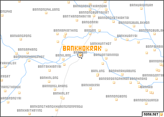 map of Ban Khok Rak