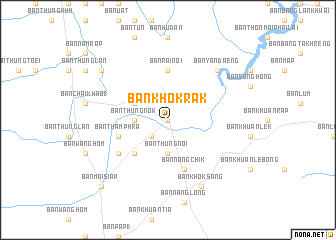 map of Ban Khok Rak