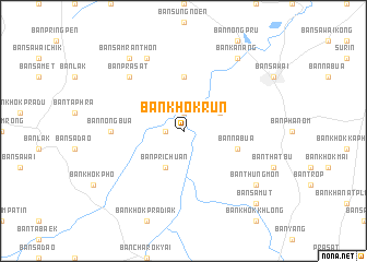 map of Ban Khok Run