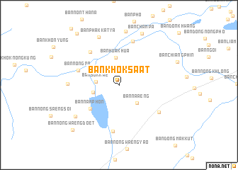 map of Ban Khok Sa-at