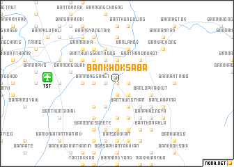 map of Ban Khok Saba