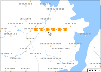 map of Ban Khok Sahakon