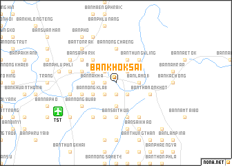 map of Ban Khok Sai