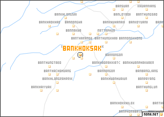 map of Ban Khok Sak