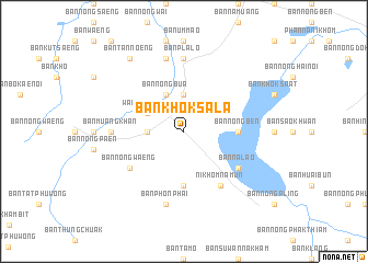 map of Ban Khok Sala