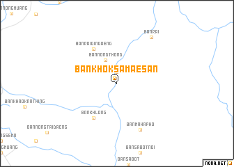 map of Ban Khok Samaesan