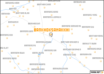 map of Ban Khok Samakkhi