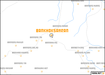 map of Ban Khok Samran