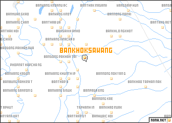 map of Ban Khok Sawang