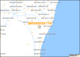 map of Ban Khok Setthi