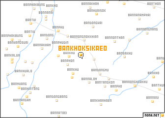 map of Ban Khok Si Kaeo