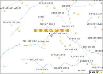 map of Ban Khok Si Samran