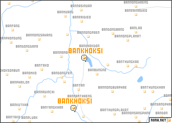 map of Ban Khok Si