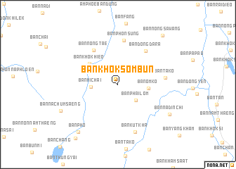 map of Ban Khok Sombun