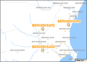 map of Ban Khok Sung