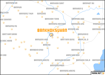 map of Ban Khok Suwan