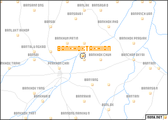 map of Ban Khok Takhian