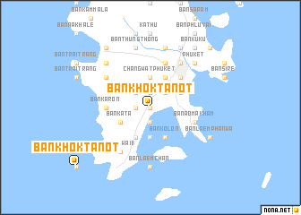 map of Ban Khok Tanot
