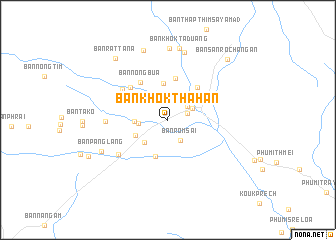 map of Ban Khok Thahan