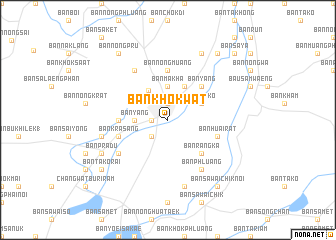 map of Ban Khok Wat