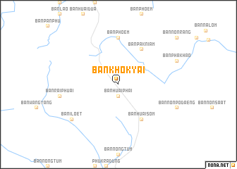 map of Ban Khok Yai