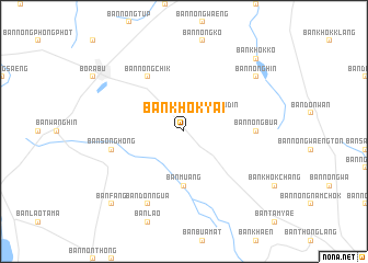 map of Ban Khok Yai