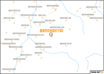 map of Ban Khok Yai