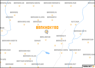 map of Ban Khok Yao