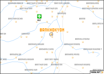 map of Ban Khok Yom