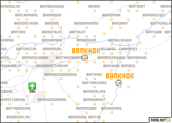 map of Ban Khok