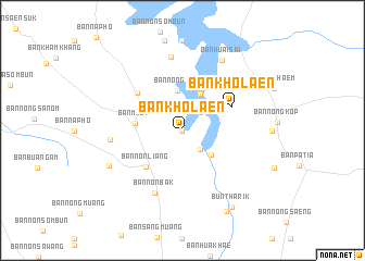 map of Ban Kho Laen