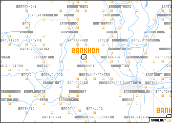 map of Ban Khom