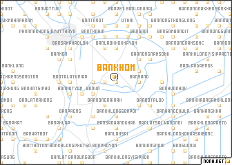 map of Ban Khom