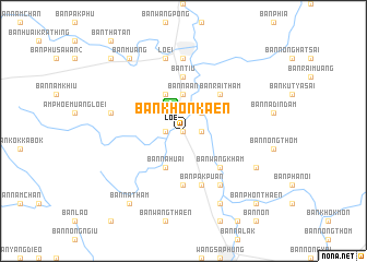 map of Ban Khon Kaen