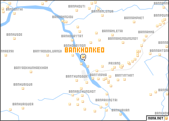 map of Ban Khonkèo