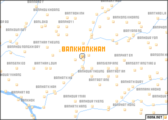 map of Ban Khonkham