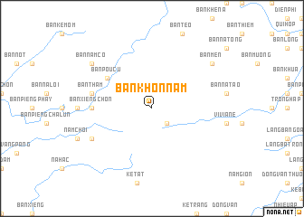 map of Bản Khon Nam