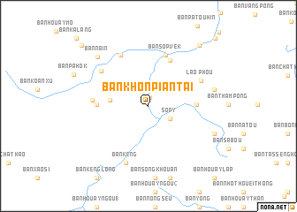 map of Ban Khonpian-Tai