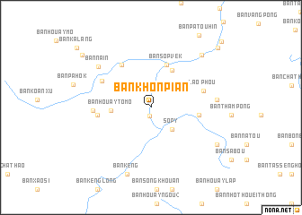 map of Ban Khonpian