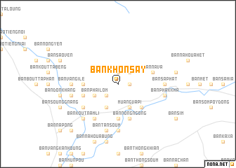 map of Ban Khonsay