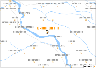 map of Ban Khonthi