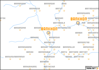 map of Ban Khon