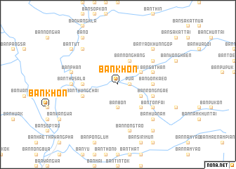 map of Ban Khon
